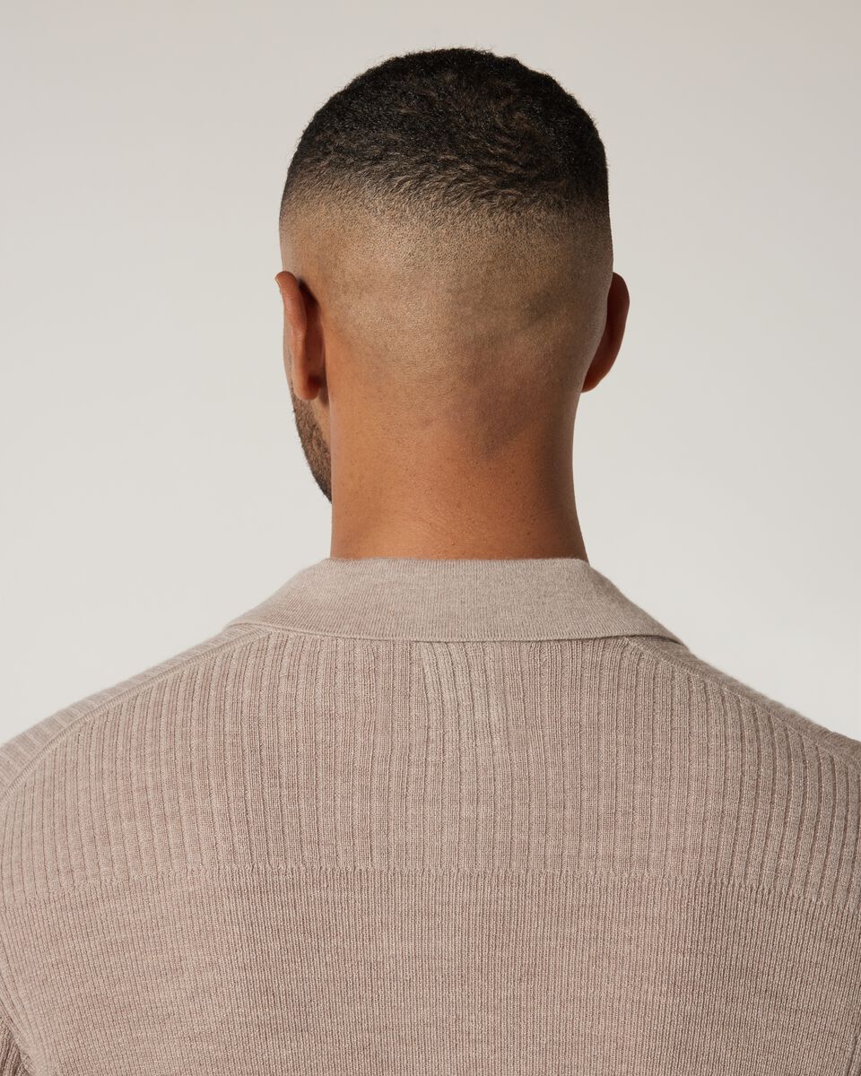 Knitted Polo Shirt